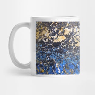 Creek 2 Monoprint Water Series Mug